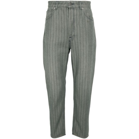 Golden Goose `Journey` `Happy Dyed Denim Stripes` Jeans