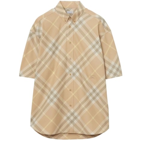 Burberry Checked Short Sleeve Shirt