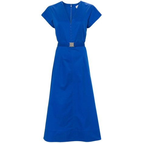 Tory Burch Waisted V-Neck Dress