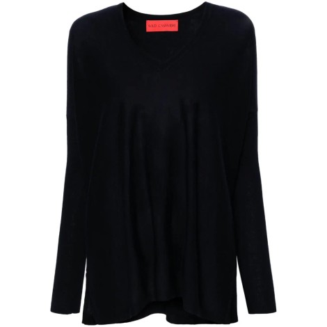 Wild Cashmere V-Neck Boxy Sweater