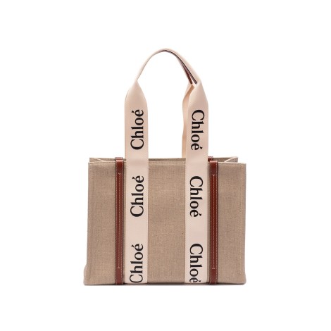 Chloe `Woody` Medium Tote Bag