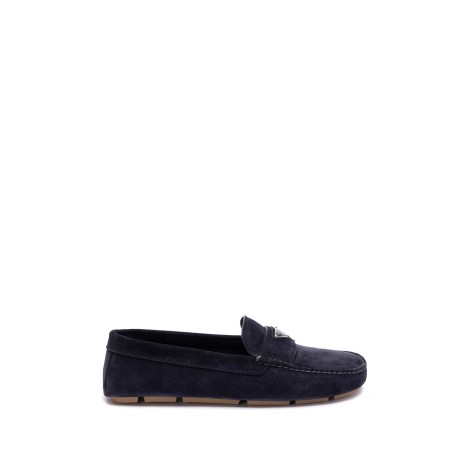 Prada Leather Driving Loafers