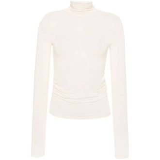 Patrizia Pepe Mock-Neck T-Shirt