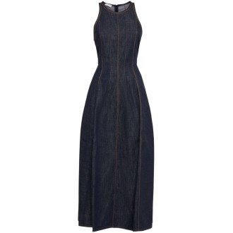 Brunello Cucinelli Long Denim Dress