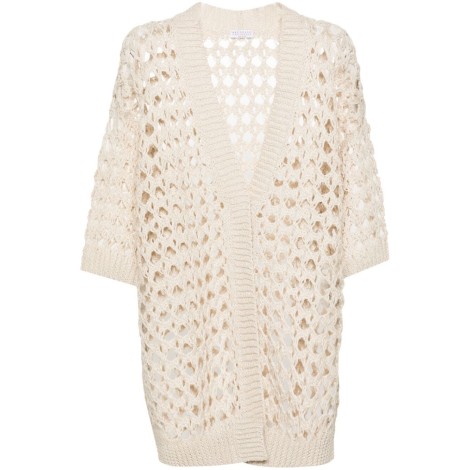 Brunello Cucinelli Mesh Cardigan