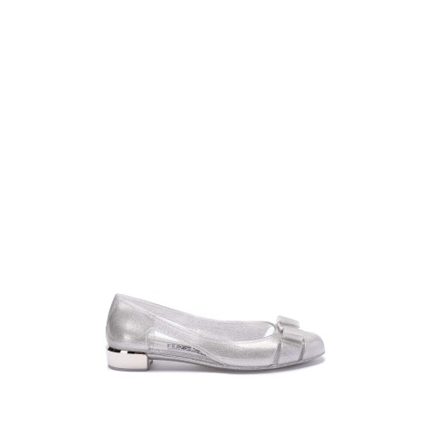 Ferragamo `Vara Jelly` Ballerinas