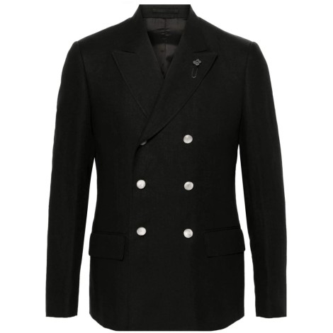 Lardini `Attitute Drop 7 Reg` Double-Breasted Blazer