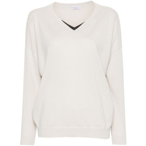 Brunello Cucinelli V-Neck Sweater