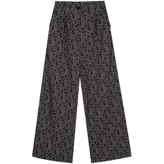 Patrizia Pepe Floreal Print Pant Skirt