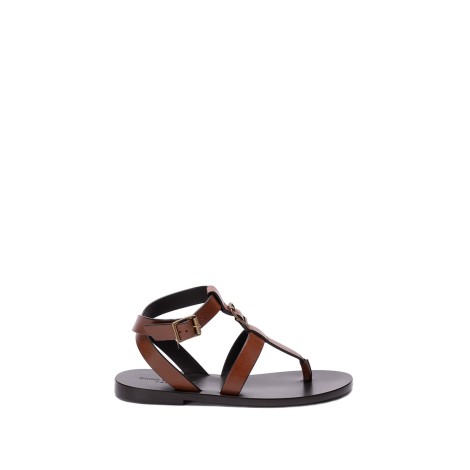 Saint Laurent `Hardy` Flat Sandals