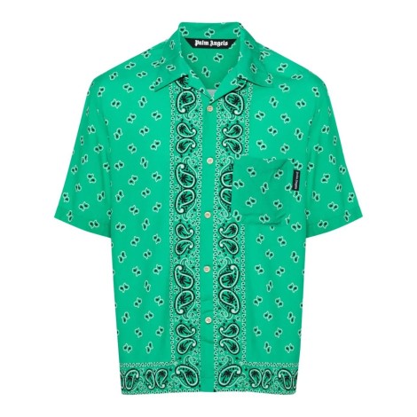 Palm Angels `Paisley` Bowling Shirt