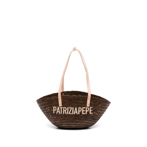 Patrizia Pepe `Summer Straw` Tote Bag