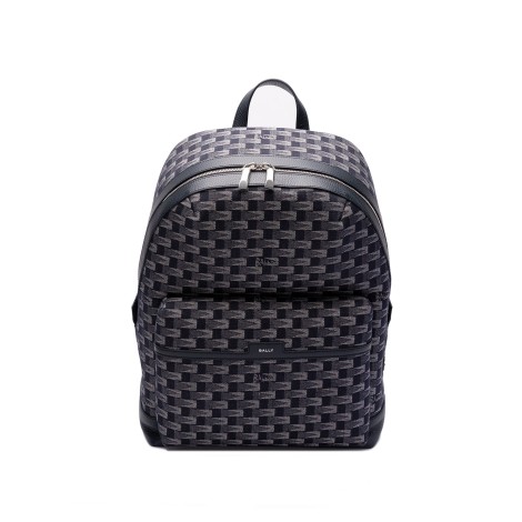 Bally `Bord Trekk Monogram` Denim Backpack