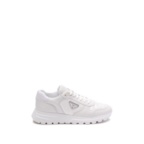 Prada Leather And `Re-Nylon` Sneakers