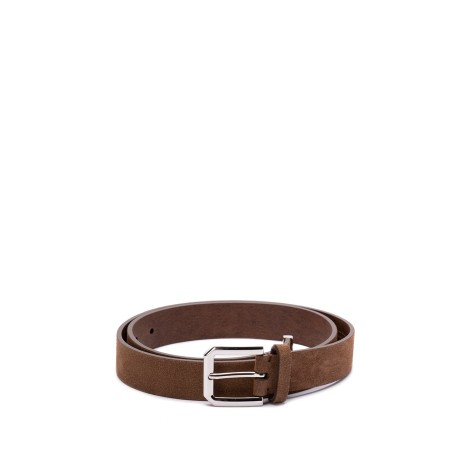 Brunello Cucinelli Belt With Square Buckle And Tip