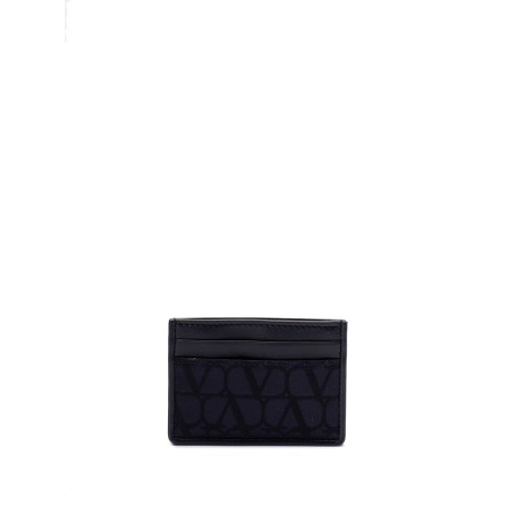 Valentino Garavani `Toile Iconographe` Card Holder