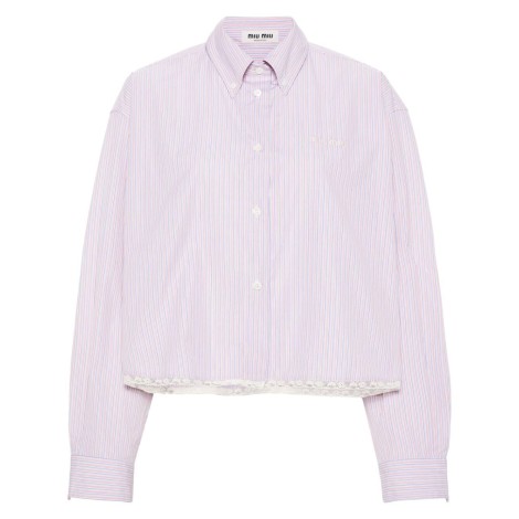 Miu Miu Cropped Shirt