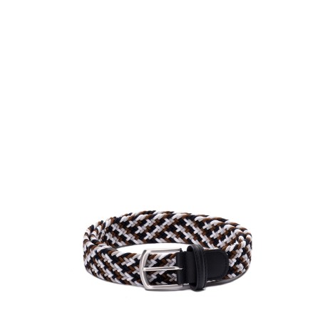 Anderson's Classic Anderson`S Multicolour Elastic Woven Belt