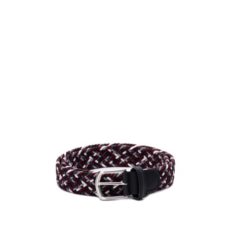 Anderson's Classic Anderson`S Multicolour Elastic Woven Belt