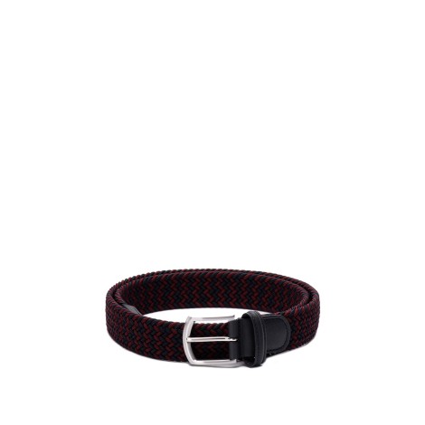 Anderson's Classic Anderson`S Multicolour Elastic Woven Belt