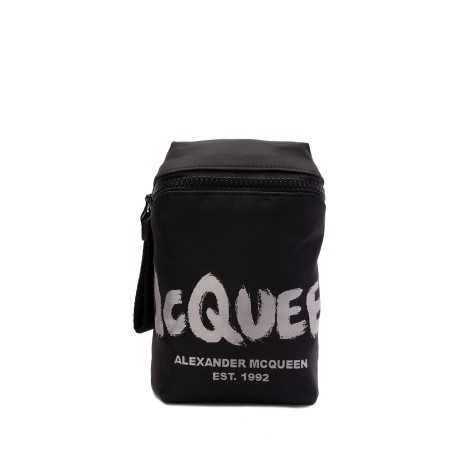 Alexander McQueen `Mcqueen Graffiti` Phone Holder