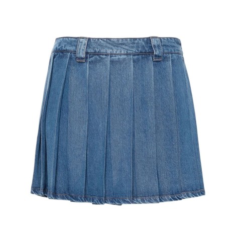 Miu Miu Mini Denim Skirt