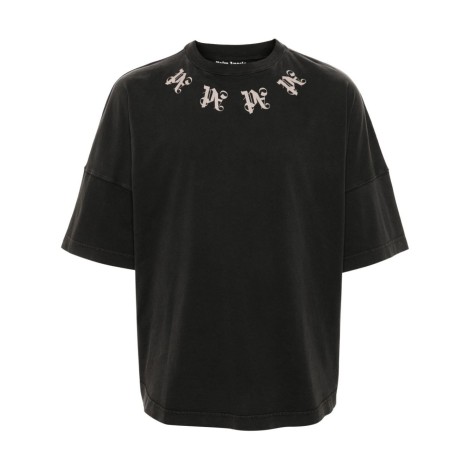 Palm Angels `Statement Monogram` Oversized T-Shirt