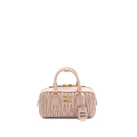 Miu Miu `Arcadie` Matelassé Nappa Leather Bag