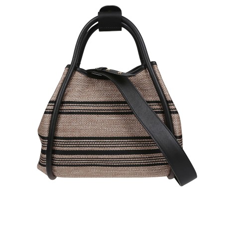 Max Mara - Borsa Marine Stripes