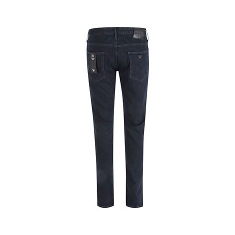 Pantalone slim fit 5 tasche in bull denim di Emporio Armani   