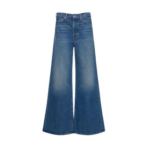 Jeans di Mother, da donna, colore denim. Modello chiusura frontale con abbottonatura a scomparsaPassanti per la cintura Cinque tasche. 