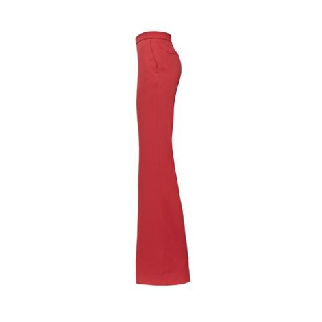 Pantalone PINTO, di Pinko, da donna, colore rosso. Modello gamba dritta ed ampio, con chiusura con zip e pince. Vestibilità regolare. 