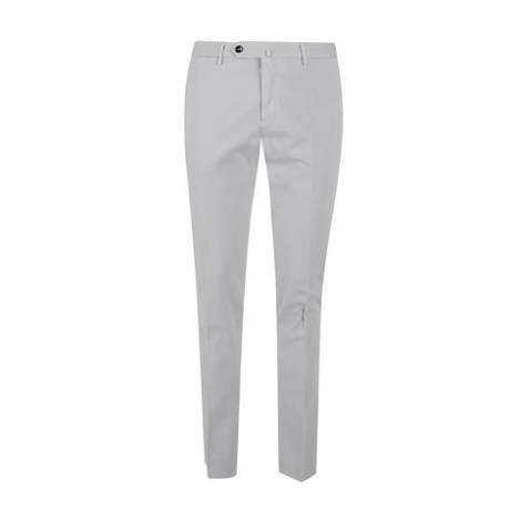 Pantalone di Pt Torino, da uomo, colore grigio. Modello superslim, caratterizzato da tasche anteriori e tasche posteriori a filetto e bottone. Chiusura con zip e bottone.  Vestibilità slim. 