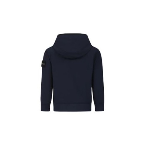 Giacca con cappuccio con caratteristica applicazione Compass removibile collo alto e chiusura frontale con zip , maniche lunghe raglan , polsini a coste e due tasche laterali con zip 