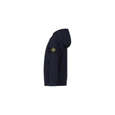 Giacca con cappuccio con caratteristica applicazione Compass removibile collo alto e chiusura frontale con zip , maniche lunghe raglan , polsini a coste e due tasche laterali con zip 