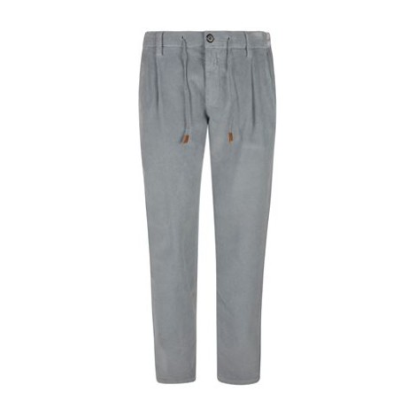 Pantalone di Eleventy, da uomo, colore grigio. Modello jogger con coulisse. 