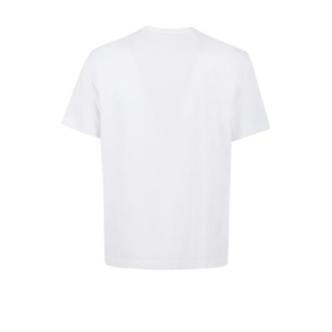 T-shirt di Drumohr, da uomo, colore bianco. Modello tinta unica, a manica corta. Caratterizzato da taschino sul davanti e scollo tondo. Vestibilità regolare. 