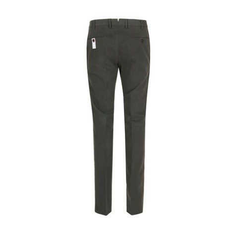 Pantalone di PT TORINO, da uomo, colore verde. Modello super slim, caratterizzato da due tasche laterali sul davanti e due tasche posteriori a filetto con bottone. Passanti per cintura. Chiusura con zip e bottone. Vestibilità slim. 