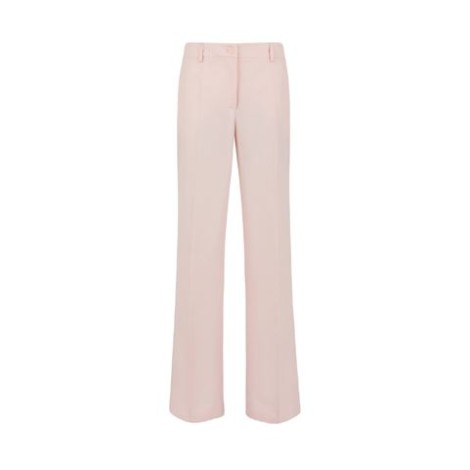 Pantalone di P.a.r.o.s.h., da donna, colore rosa. Modello vita alta, tinta unita. Chiusura con gancio e zip nascolsta. Tasche. Vestibilità comoda. 