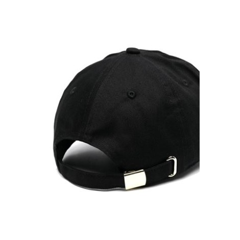 Cappello di Versace Jeans Couture, colore nero. Modello baseball, regolabile e con logo applicato. 