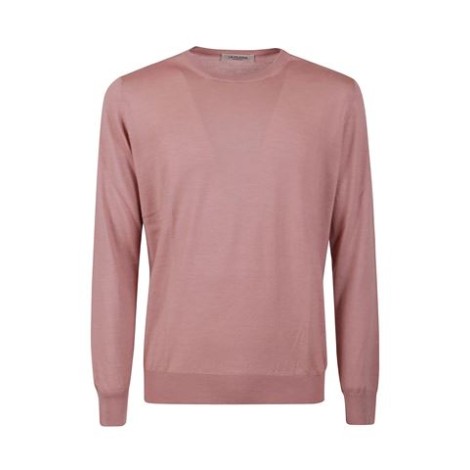 Maglia di La Fileria, da uomo, colore rosa antico. Modello tinta unita, realizzato in seta cashmere. Caratterizzato da scollo rotondo, polsi e fondo a costine. Vestibilità regolare. 