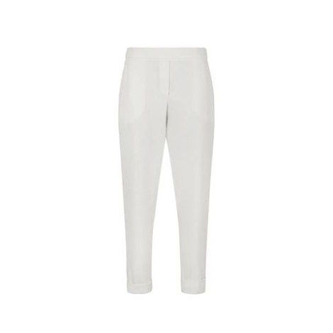 Pantalone di P.a.r.o.s.h., da donna, colore panna. Modello a sigaretta, caratterizzato da tasche laterali e cinturino elastico in vita. Vestibilità slim. 