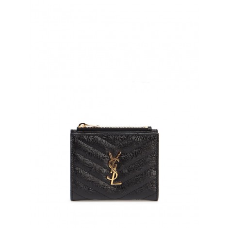 Saint Laurent `Cassandre Matelassé` Bi-Fold Wallet