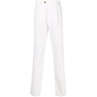 Brunello Cucinelli Garment-Dyed Leisure Fit Pants