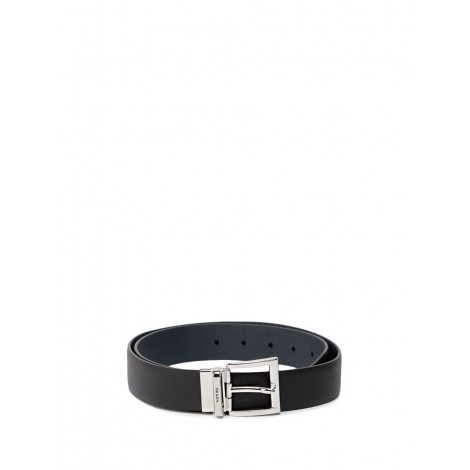 Prada Saffiano Leather Reversible Belt