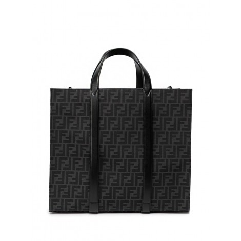 Fendi `Ff Jacquard` Shopper