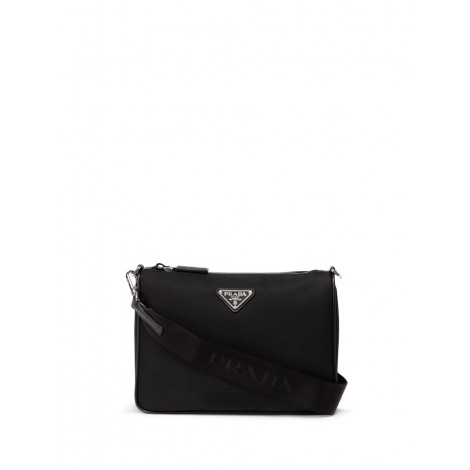 Prada Re-Nylon And Saffiano Leather Shoulder Bag