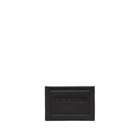 Dolce & Gabbana Card Holder With Raised Logo