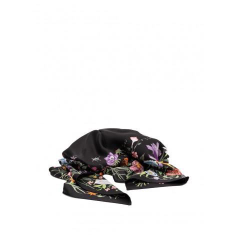 Gucci `Flora` Print Foulard