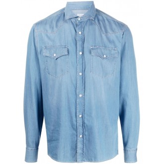 Brunello Cucinelli Lightweight Denim Shirt